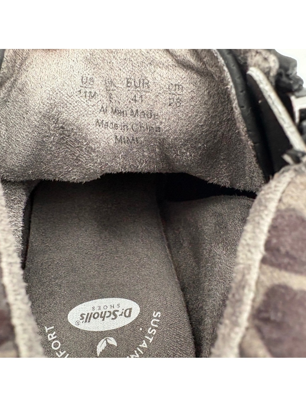 Dr. scholls Mini Wedge size 11 m Sustainable Comfort Women's Sneakers Leopard - Picture 9 of 9
